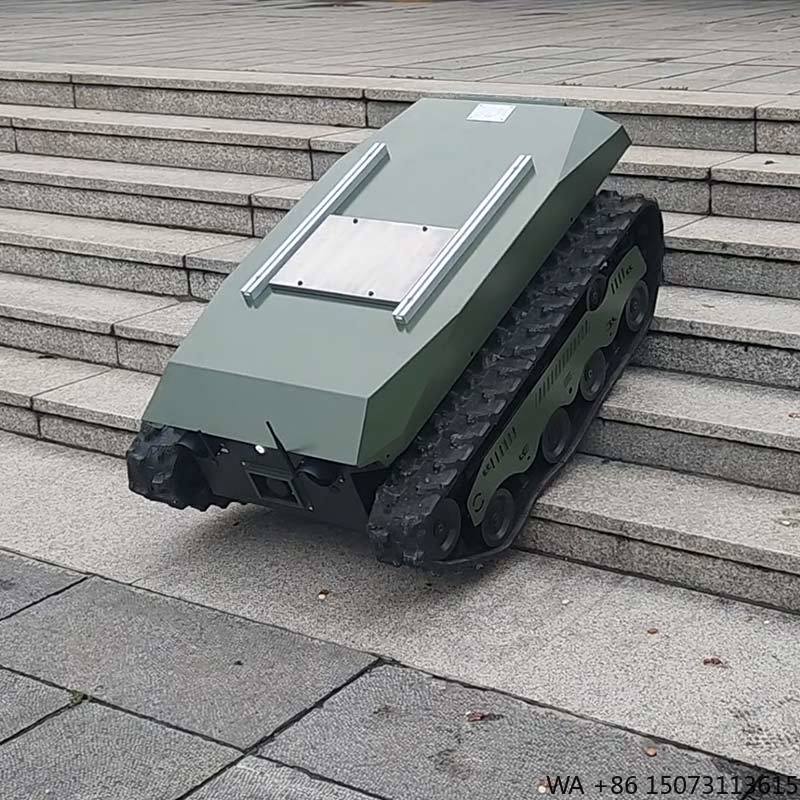 Robot Track - Merdiven Çıkan Tırtıllı Damperli Kamyon Şasisi,