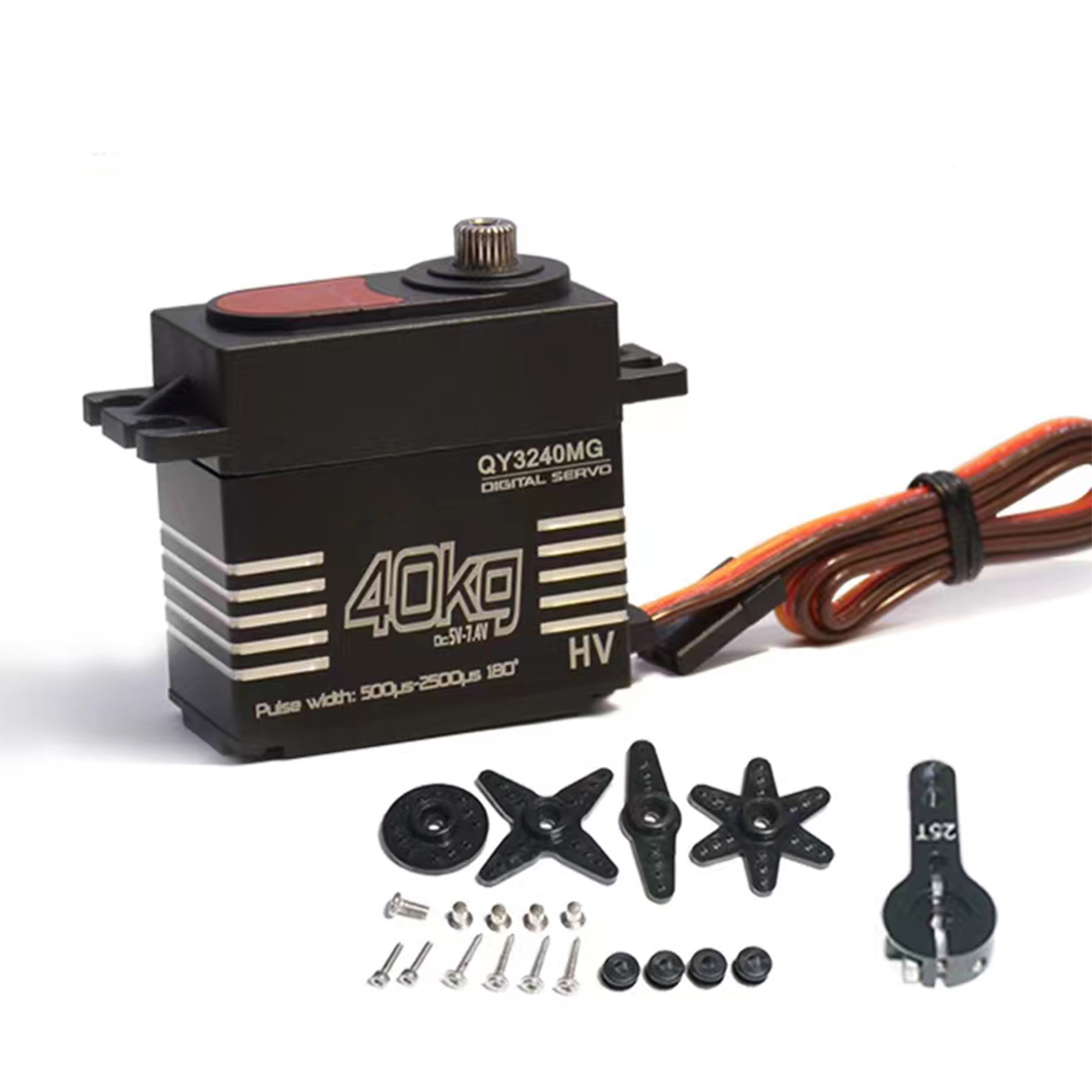 Robot Car Kit - 40KG Dijital Servo Su Geçirmez Büyük