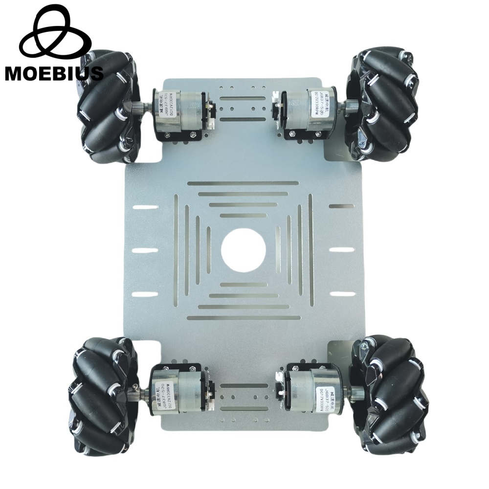 Ros Robot - MOEBIUS 26KG Yük Kapasiteli, 4 Çeker,