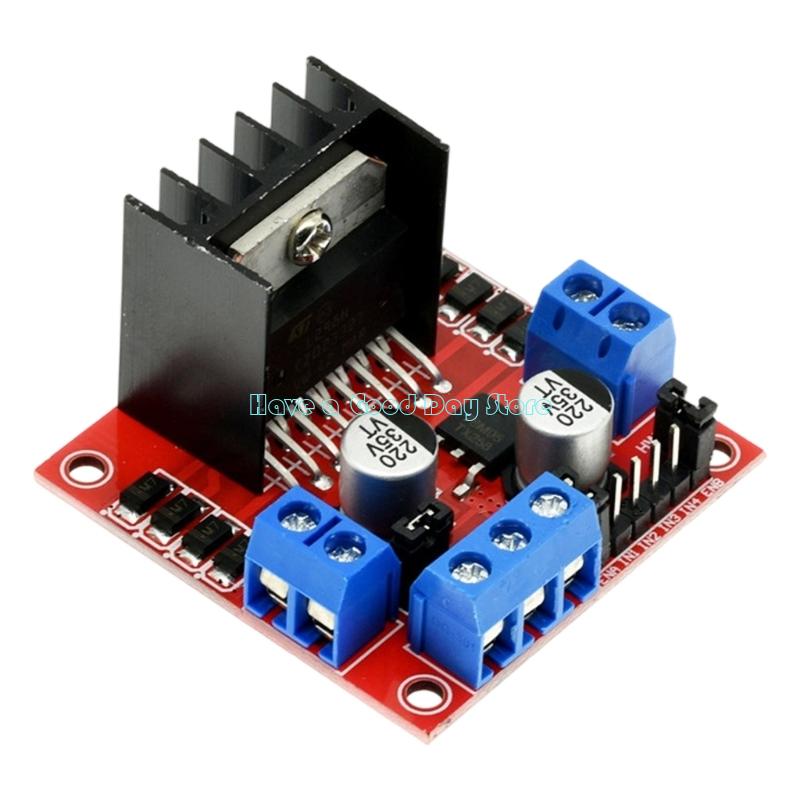 L298N Module - 46V'a Kadar Yüksek Gerilimleri Destekleyen 462D