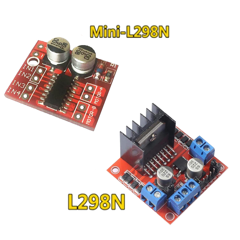 L298N Module - L298N sürücü panosu modülü L298N step