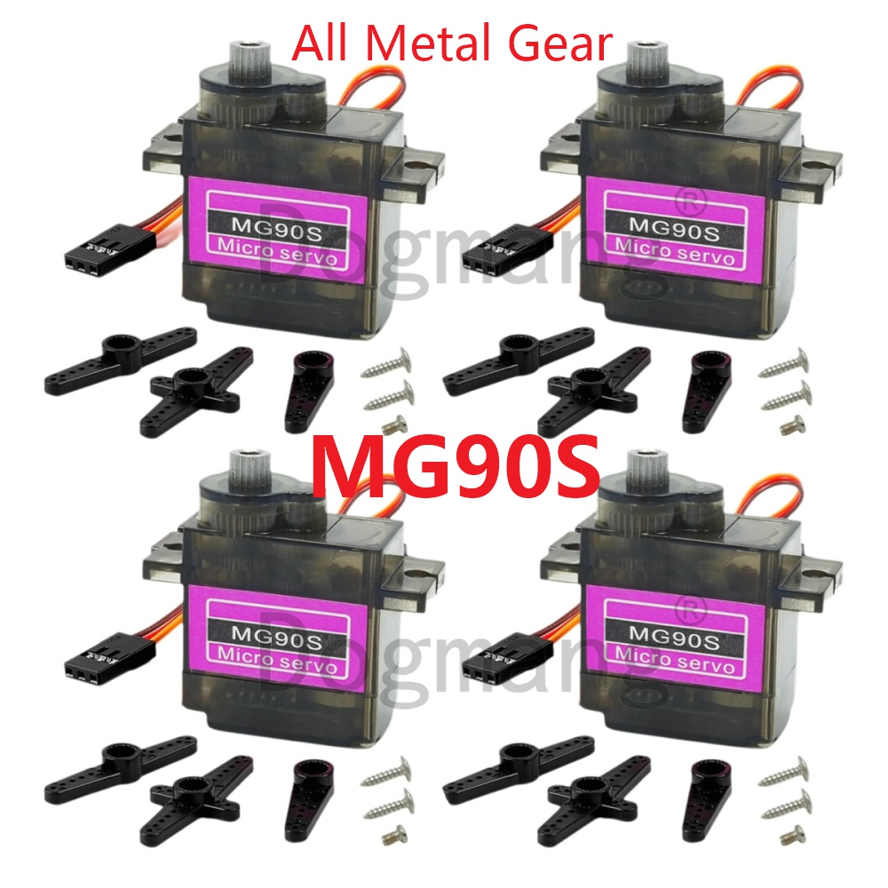 Sg90 Servo - MG90S Servo 1/2/4/10/20/50 Adet Tüm Metal
