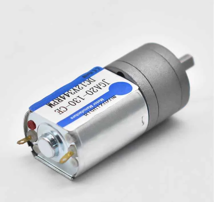 Geared Motor - JGA20-130 20mm Düşük Hızlı DC 6v