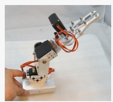Robot Gripper Claw - Robotlar için MG996R Servolu 3 Eksenli