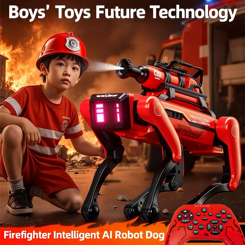 Robot Remote Control - Yapay Zeka Robot Köpek Akıllı Yangın