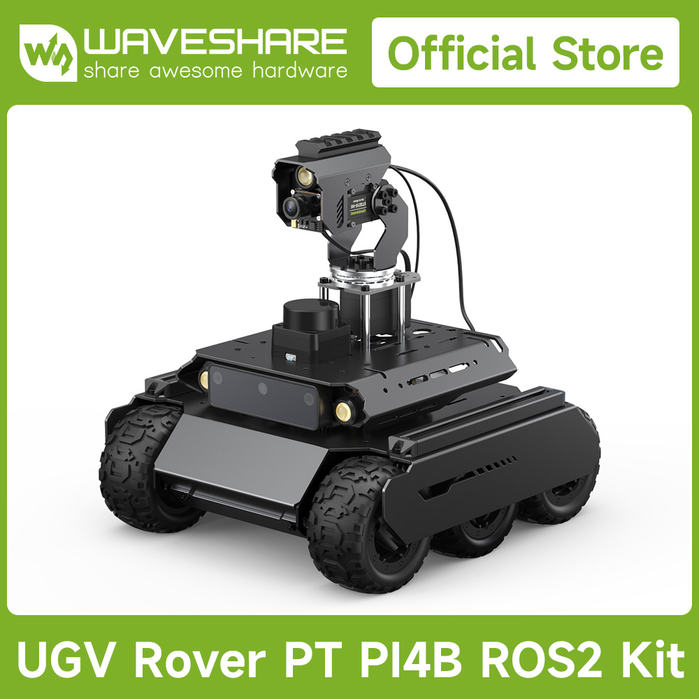 Robot Wheel - Waveshare Rover ROS 2 Açık Kaynaklı