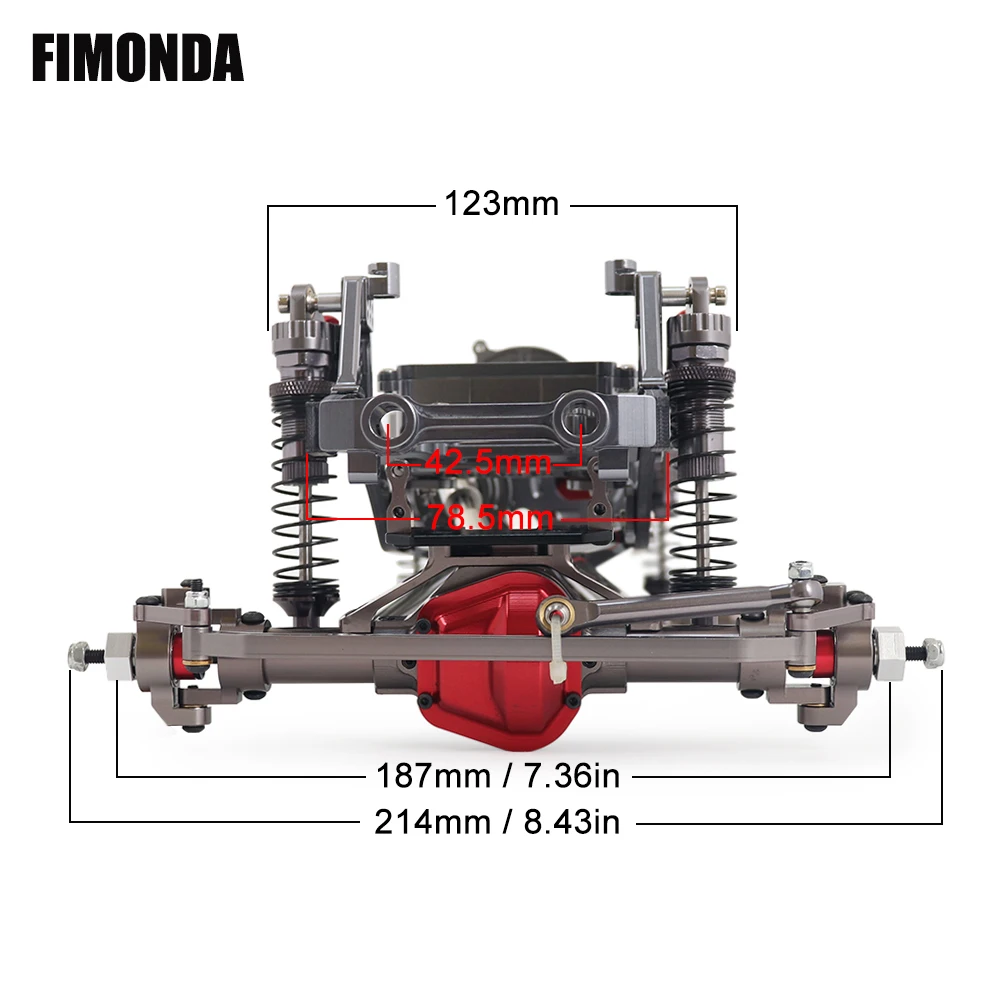 FIMONDA 1/10 RC paletli Metal  - Robot Car Kit incelemesi ve fiyatı