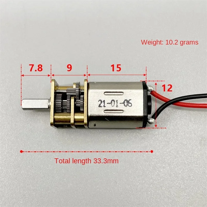 N20 DC 3V 18rpm 6V 36RPM Mini  - Geared Motor incelemesi ve fiyatı