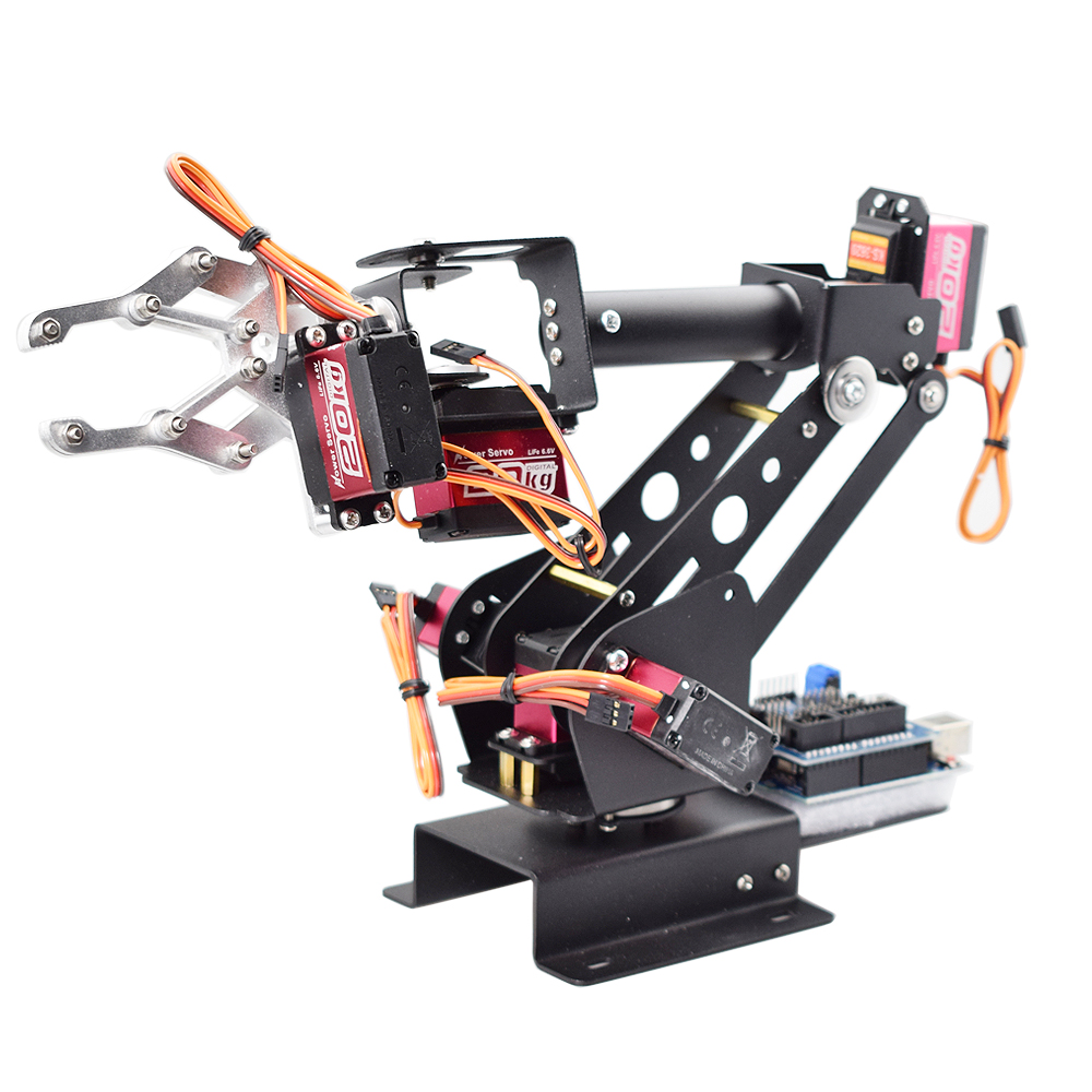 Ps2 Kontrollü 6 DOF Robotik Ko - Robot Gripper Claw incelemesi ve fiyatı