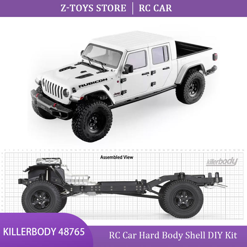 1/10 Killerbody 48765 RC Araba - Robot Car Kit incelemesi ve fiyatı