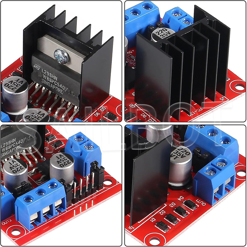1/5/10 adet L298N DC Motor sür - L298N Module incelemesi ve fiyatı
