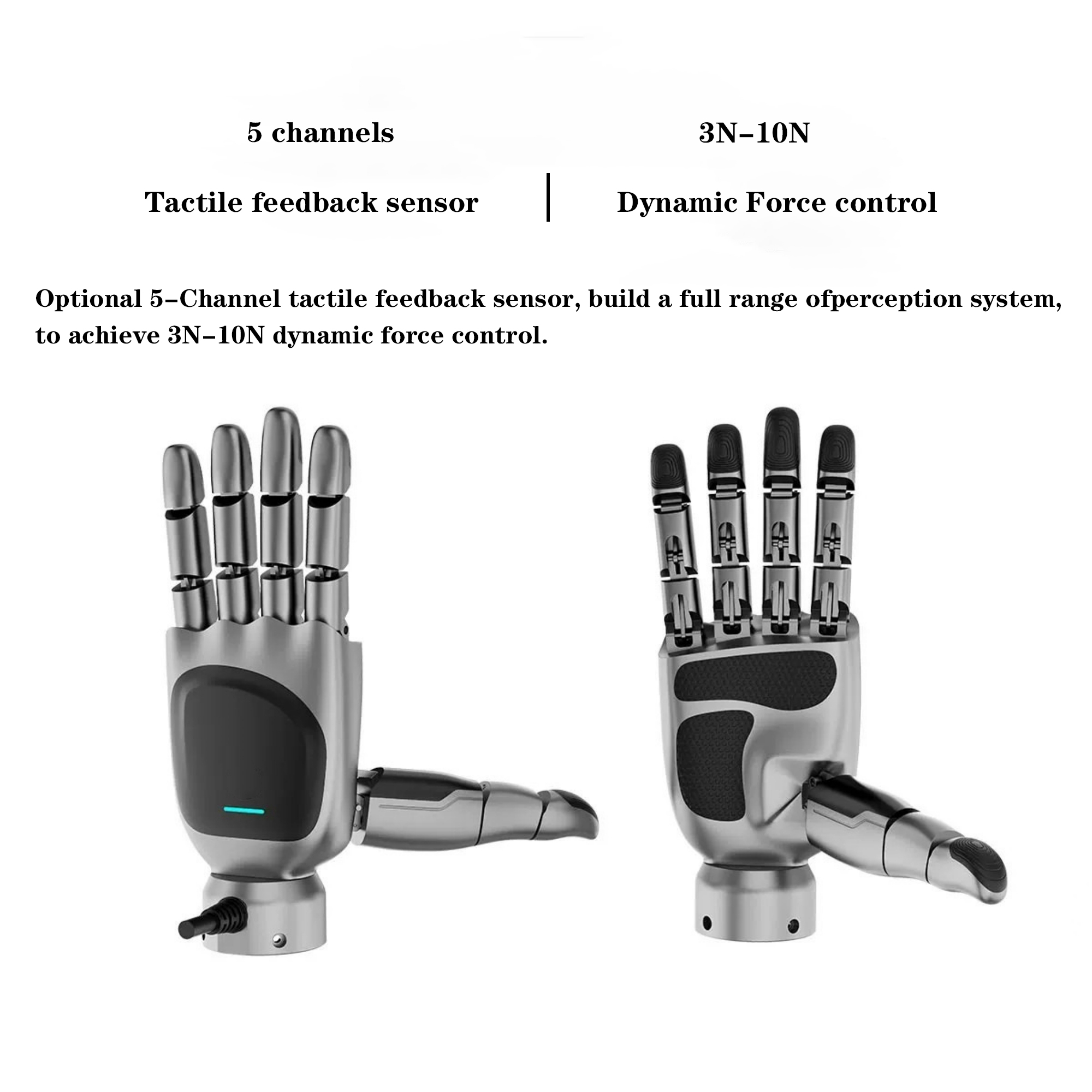 Usta Robotik El Beş Parmaklı A - Ros Robot incelemesi ve fiyatı