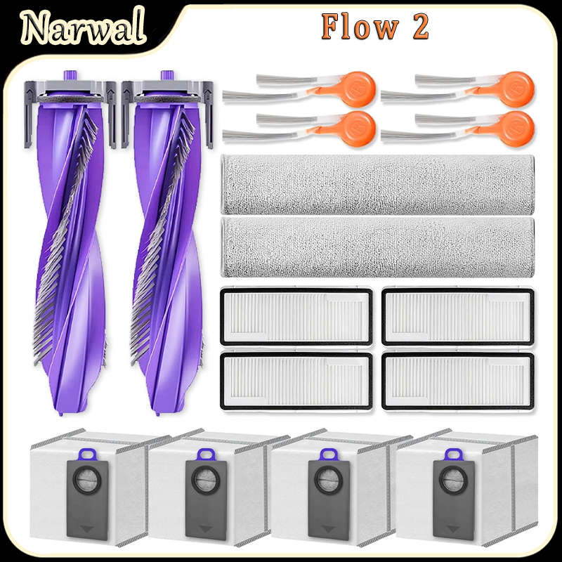 Narwal Flow 2 Robot Süpürge Ak - Robot Track incelemesi ve fiyatı
