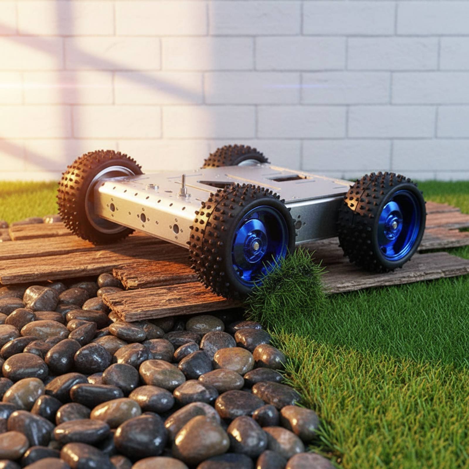 4WD Akıllı Araba Şasisi 1.5KG  - Robot Car Kit incelemesi ve fiyatı