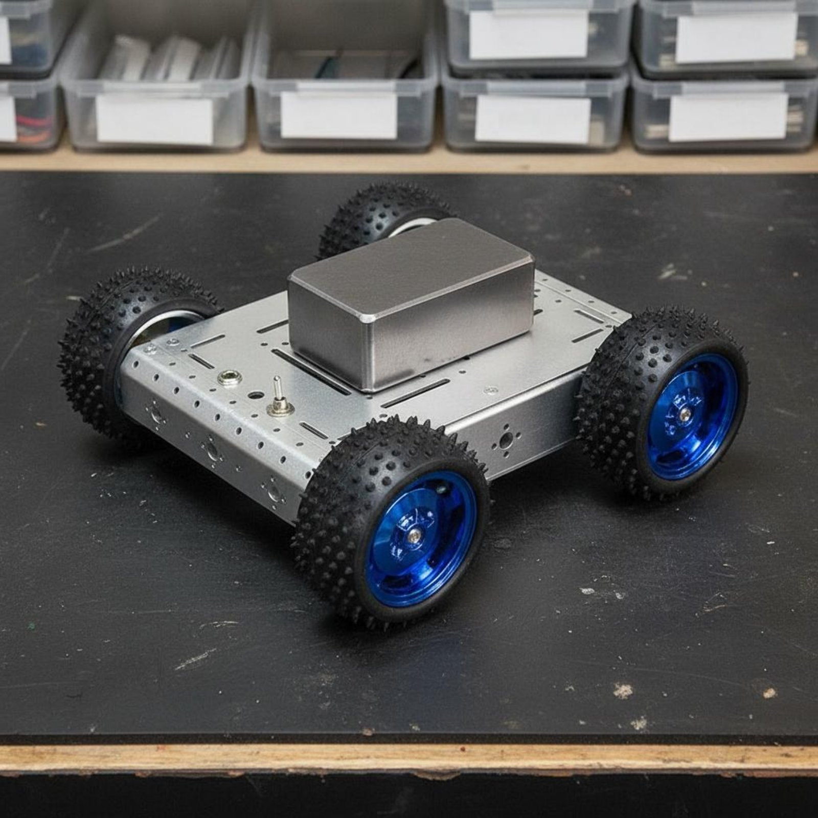 4WD Akıllı Araba Şasisi 1.5KG  - Robot Car Kit incelemesi ve fiyatı