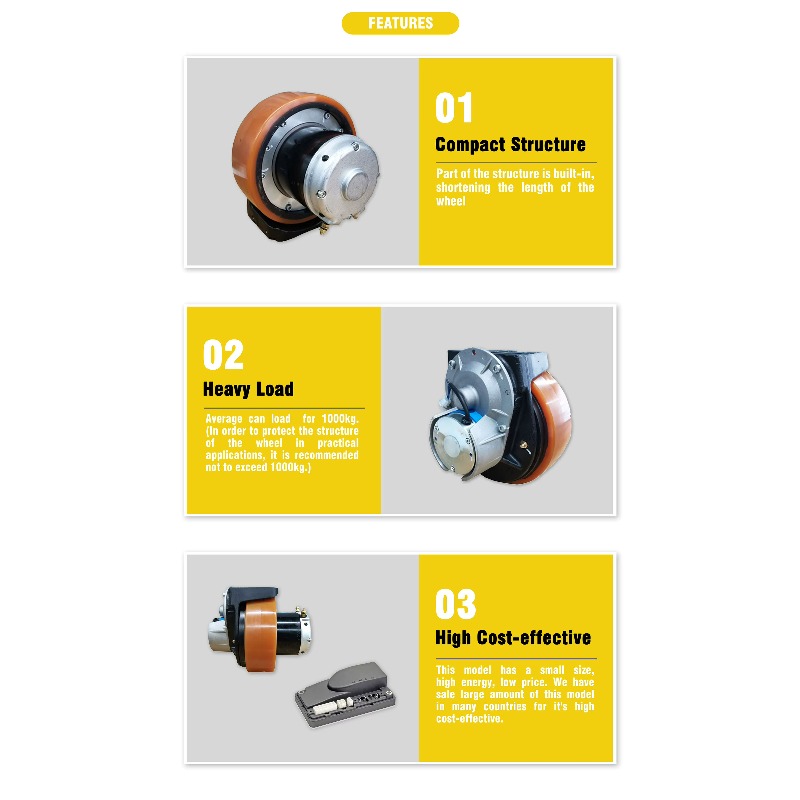 Kumandalı AGV Forklift Tekerle - Robot Wheel incelemesi ve fiyatı