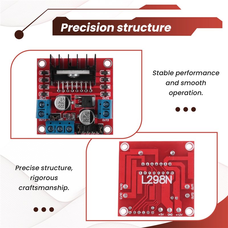 AED7-L298N Modülü Çift H-Köprü - L298N Module incelemesi ve fiyatı